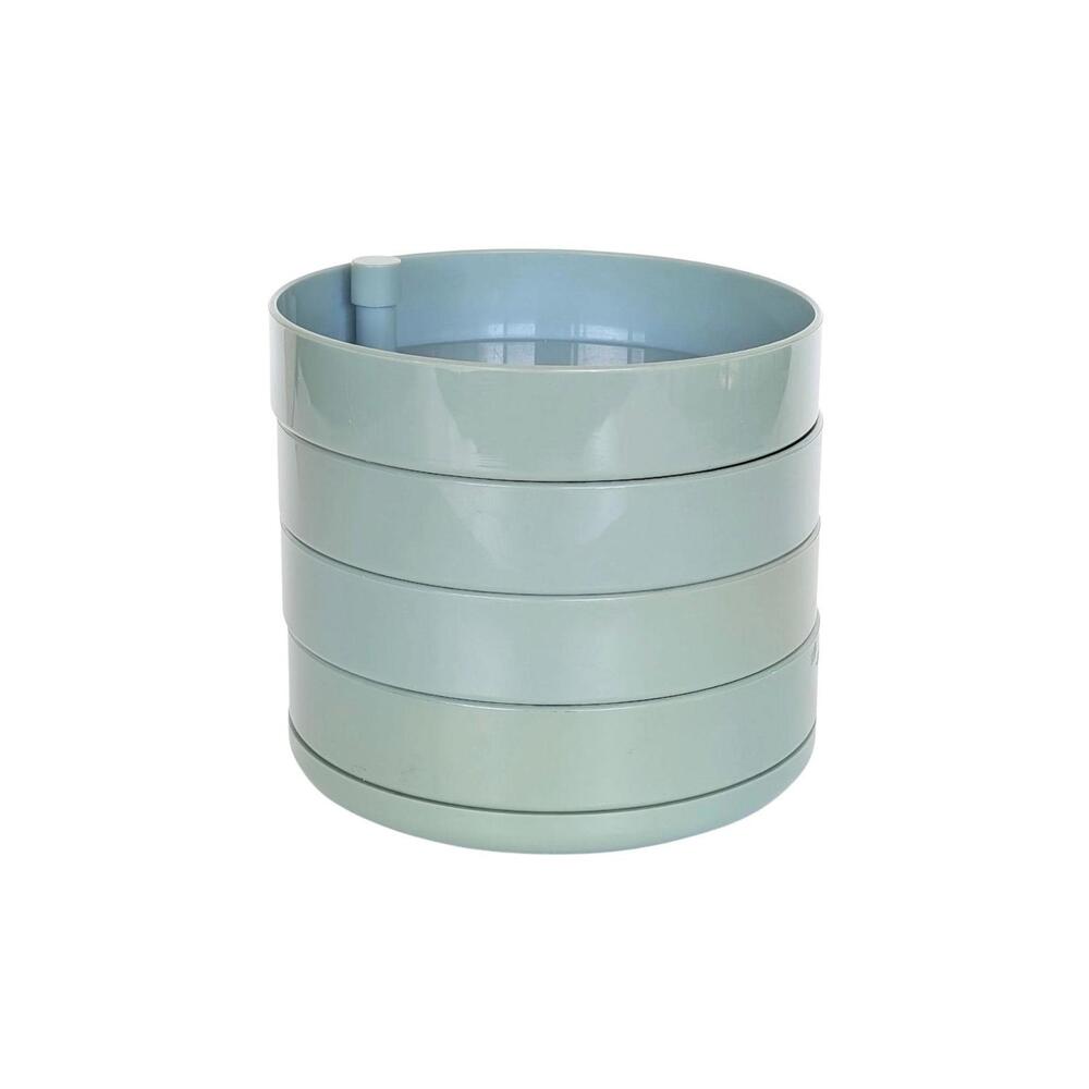 Vintage InterDesign Swiveling Desk Organizer - French Blue - Light Teal